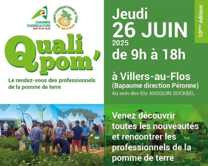 QUALIPOM 26 juin 2025 - coopérative agricole Vecquemont